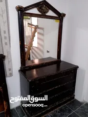  1 غرفة نوم مستعملة للبيع بدون خزانه