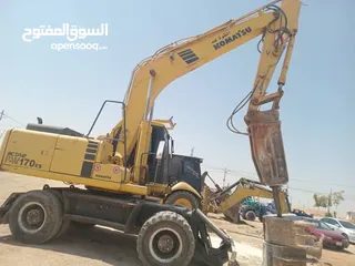  4 حفارة كوشوك كماتسو 2003 فحص كامل مرخصة سنة