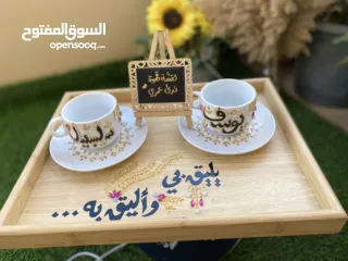  25 دلات قهوة وفناجين ومناديل ام العريس وغيرها