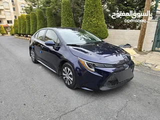  9 تويوتا كورولا 2021 ياباني بطارية ليثيوم قطعت مسافه 30 الف جمرك جديد بسعر مغري جدا