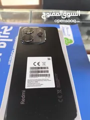  6 Redmi Note 14 Midnight Black  يوجد كفالة لمدة سنة