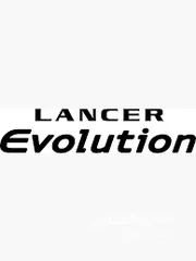  3 مطلوب mitsubishi evolution اصلية غير محولة