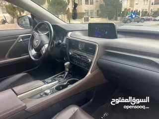  14 لكزس RX450hL موديل 2018 لون ابيض لؤلؤي وارد وصيانه الوكاله اعلى تصنيف من فئتها