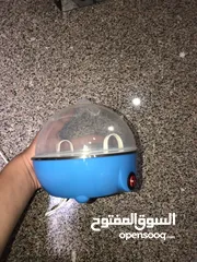 1 ماكنة سلق البيض عل بخار