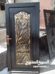  7 بواب حديد تفصيل الباب كامل 75 دينار