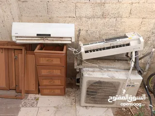  1 مكيف TADIRAN عدد 2  1.30 طن