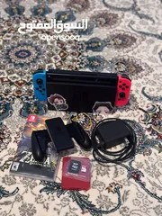  1 Modded Nintendo switch نينتيندو سويتش معدل بحاله ممتازه