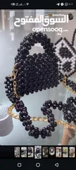  5 شنط خرز كريستال يدوي بتصميم أنيق وعصري