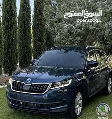 1 سكودا كودياك 2017 مفلل مع بانوراما ودفع رباعي ترخيص وتامين شامل ساري للبيع او البدل