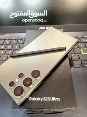  3 Samsung S23 Ultra 256 GB وارد شرق اوسط  مع الكرتونه ( وكااله )