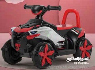  3 أحدث وأقوى وأشيك سيارة أطفال كهربائية فرح طفلك بأحلى هدية   متوفر باللون الأزرق الاكثر طلبا