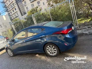  3 هونداي النترا 2014 بحالة ممتازة  اصل ايجار السيارة