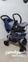  2 stroller with car seat travel system.