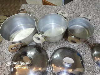  5 طناجر ثقال حجم 22 24 26 بسعر مغري