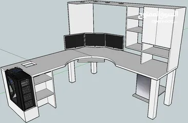  1 جيم  3D مكتب