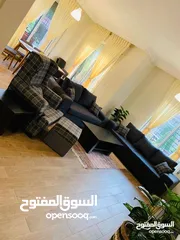  1 شقة مفروشة مميزة للايجار طابق أرضي معلق 130م في عبدون / ref 1549