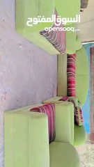  4 طقم كنب الدب مستعمل بحاله جيده جدا 7 مقاعد ما في مزع ولا كسر السعر 40 دينار