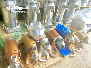  16 ماكنات طحن قهوة بحال الوكالة ، أنواع مختلفه احجام مختلفه ، حجر جديد بحال المصنع -من حجر 8 لحجر 14