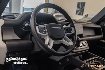  17 Land Rover Defender 2023 X dynamic Black Edition Plug in hybrid   السيارة بحالة ممتازة