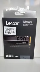  1 Lexar NM620 1tb M.2 2280 NVMe Single Cut SSD