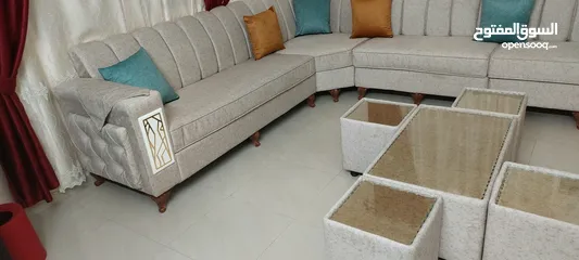  13 اطقم كورنر  جديد