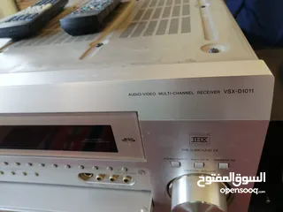  9 مضخم صوت نوع بايونير مسرح منزلي 7.1 Pioneer model VSX-D1011 نظام مسرح منزلي صوت محيطي
