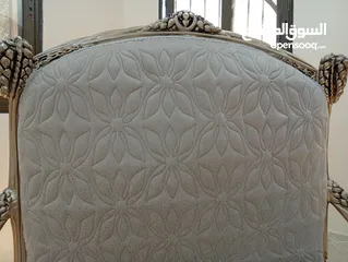  2 قطعة أثاث لوف سيت مصري ،خشب زان ،غير مستعمل،مناسب لصالات استقبال الفنادق و صالات الأفراح و المنازل