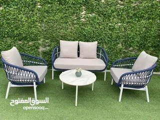  6 اطقم خارجية طاولات وكراسي فخمة