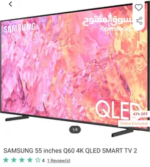  9 SAMSUNG 75 + 65 + 75 inches Q60 4K QLED SMART TV 2