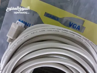  2 كيبل داتا VGA Cable 5m High Quality