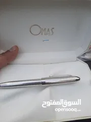  1 قلم Omas ماركة ايطالية فضة عيار 225