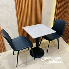  5 ميز استراحه مع 2 كراسي