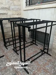  12 ستاندات ملابس حديد تفصيل مقاوم للكسر خاص بمحلات الملابس