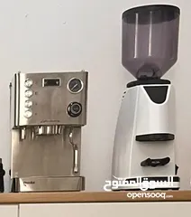  9 طاحونة قهوة احترافية + ماكينة اسبرسيو
