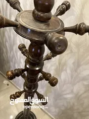  2 علقه ملابس خشب ثقيل