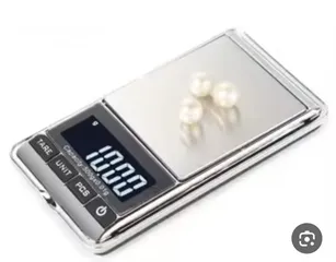  3 ميزان جيب رقمي سعة 500g قابلية قراءة 0.01 غرام نظام استشعار عالي الدقة شاشة LCD بإضاءة خلفية