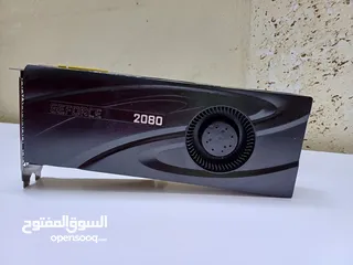  2 كرت RTX 2080  بحالة الوكالة