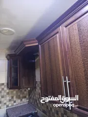  7 مطبخ خشب جوز سلط +مطيبخ المنيوم