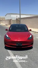  2 تسلا موديل 3 لونج رينج دويل موتور بحالة ممتازة جداً فحص اوتوسكورB+