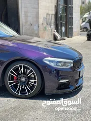  18 للبيع بي ام 530i بنزين فللل ملغمه 2019 كااشش فرممم