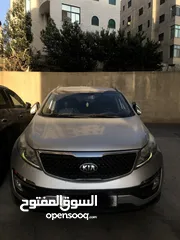  3 سبورتاج 2015 في الرخصة للبيع او للبدل 4*4 البيع كاش فقط موجود في رام الله فحص ممتاز
