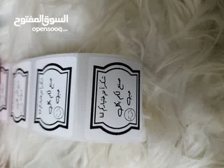  6 طابعة ملصقات حراريه  عمليه جدا وسهلة الاستخدام