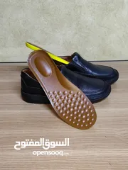  2 حذاء جلد طبيعي  طبي