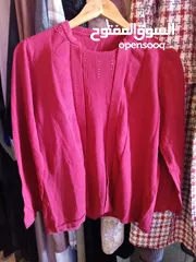  9 بلايز وجكيتات كلو بحالة جديد