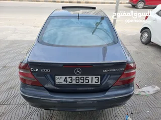  14 مرسيدس clk كوبيه 2004