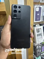  4 Used Galaxy S21 Ultra 5G12+128Gb Black