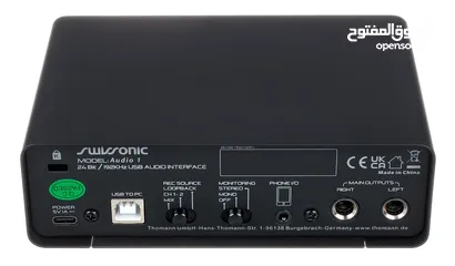  3 Swissonic Audio 1 Interface