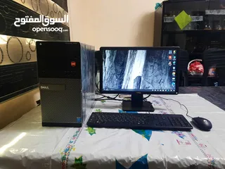 2 كمبيوترات مكتبية مع ملحقاته بي اسعار رخيصة