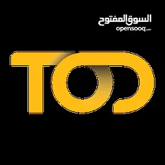  4 اشتراكات TOD و STARZPLAY لمده سنه كامله 4k ويدعم لغايه 5 اجهزه