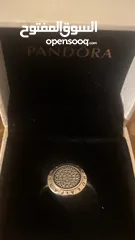  5 SIZE 52 PANDORA Jewelry Logo Cubic Zirconia Ring in Sterling Silver 925